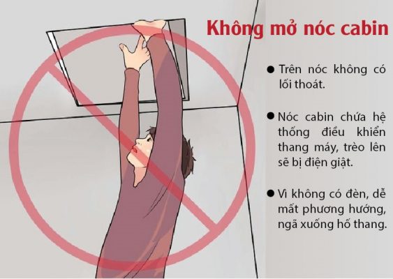 an toàn khi sử dụng thang máy